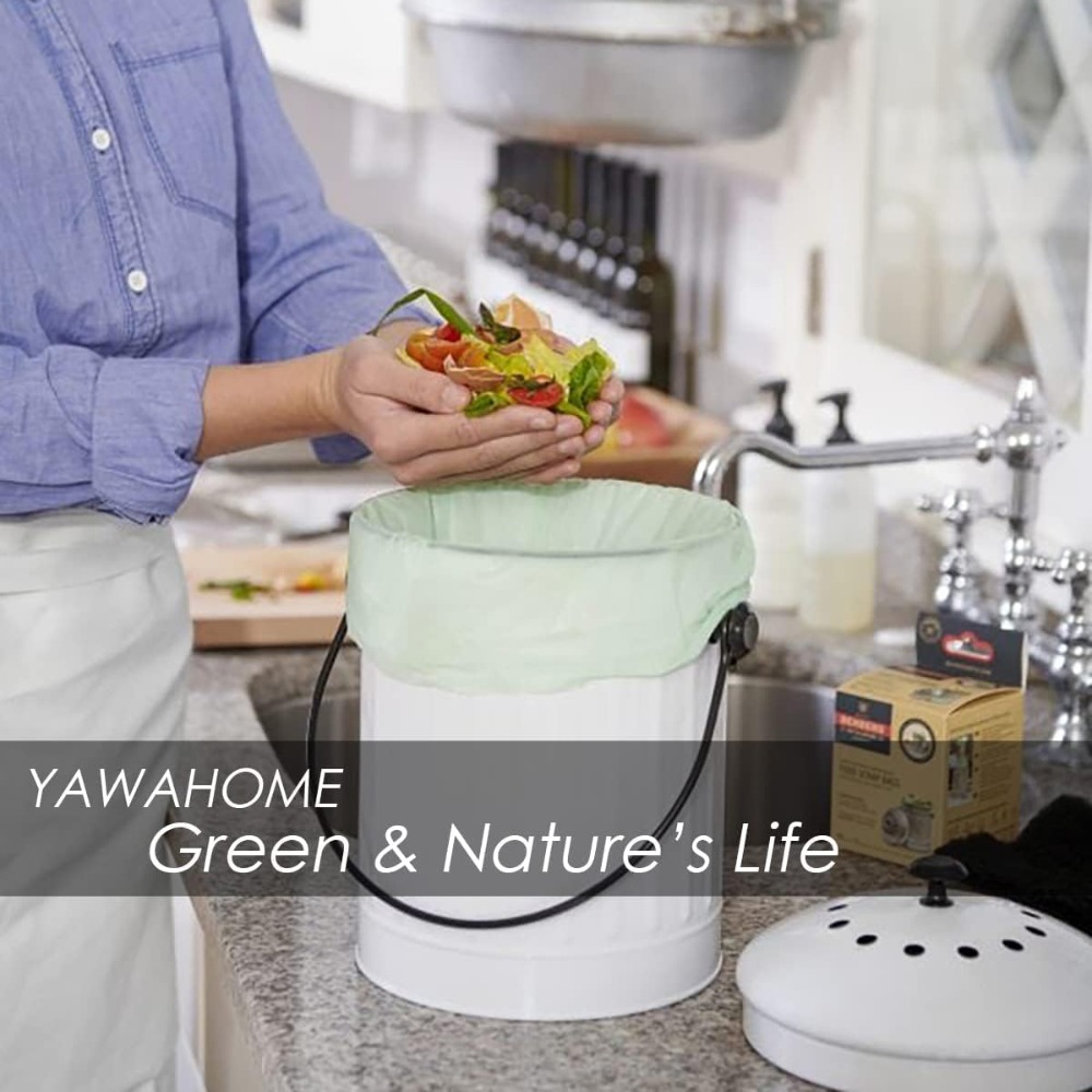 小型ゴミ袋 1.2ガロン（5L） - 120枚入り ゴミ袋、 - Biodegradable Bin Liner のレビューと価格