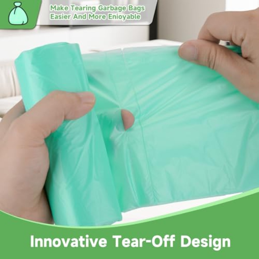 2ガロンミニグリーンゴミ袋 - 浴室用小型ゴミ袋 100枚入 - Biodegradable Bin Liner のレビューと価格