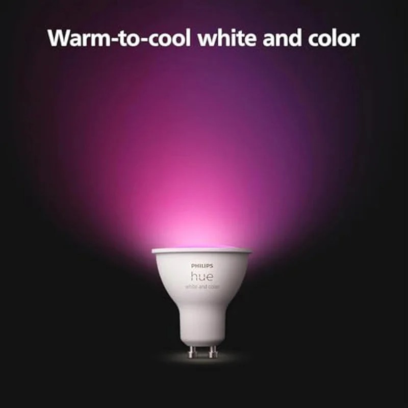 フィリップス Hue GU10 スマート LED スポットラ - Philips Bulb Hue のレビューと価格