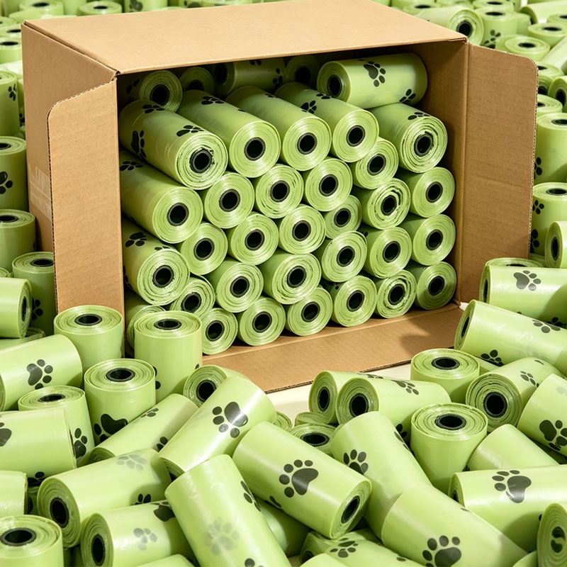 ペット用生分解性ゴミ袋 犬の糞袋 大量 バイオベース 香り付 - Biodegradable Bin Liner のレビューと価格