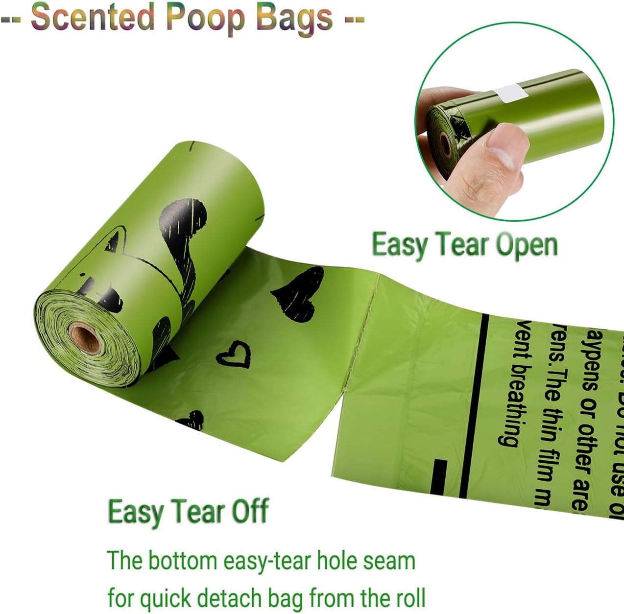 ペット用生分解性ゴミ袋 犬の糞袋 大量 バイオベース 香り付 - Biodegradable Bin Liner のレビューと価格