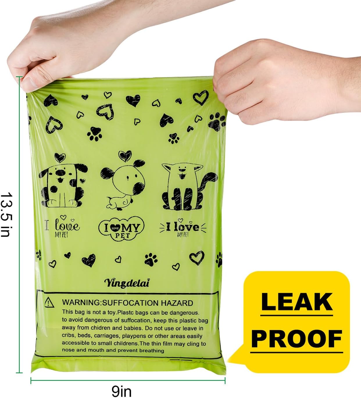 ペット用生分解性ゴミ袋 犬の糞袋 大量 バイオベース 香り付 - Biodegradable Bin Liner のレビューと価格
