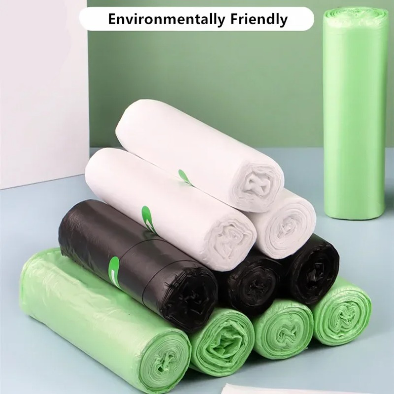100 個分解可能なゴミ袋生分解性ゴミ袋分類された使い捨てク - Biodegradable Bin Liner のレビューと価格